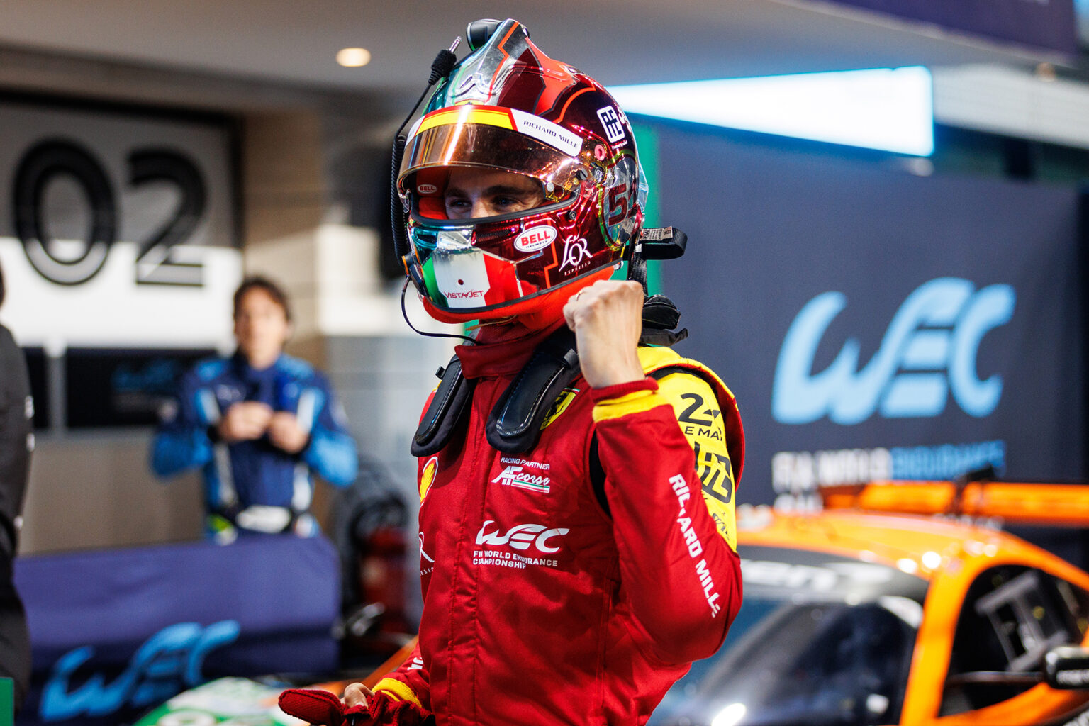 Bell Racing celebrates Ferrari Hypercar’s FIA WEC 2025 titles